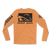 Long Sleeve Dry-Tek - Peach/Black