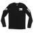 Long Sleeve Dry-Tek - Black/White