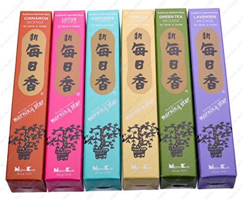 千年樹香ー神木の力を紫煙に乗せて Morning Star Incense - Lavender