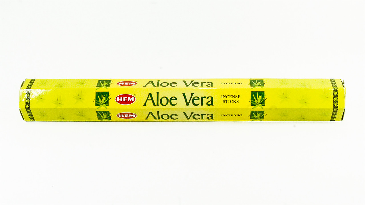 Hem Bastoncini Di Incenso Profumo Aloe Vera - 100 Pezzi - Profumazione Naturale Per Ambienti, Relax E Meditazione - 3