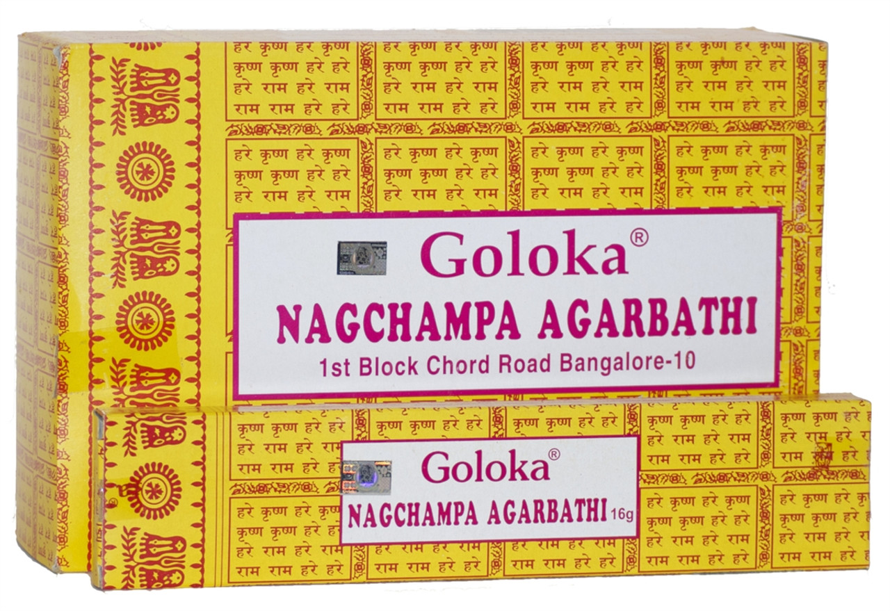 Goloka Nag Champa incense 20 gram