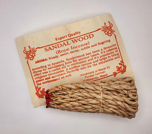 Tibetan Sandalwood Rope Incense Tibetan Sandalwood Rope Incense