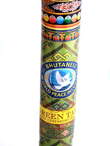 Bhutanese Green Tara Prayer Incense. 40 Sticks per package Bhutanese Green Tara Prayer Incense. 40 Sticks per package
