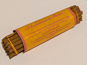 Rhododendron Forest Incense - Authentic Kopan Nunnery Handmade Roll