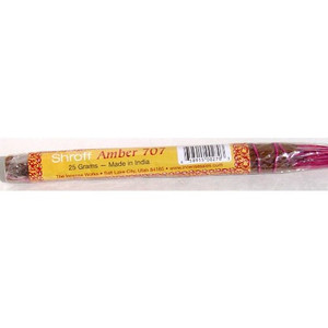 Shroff - Amber 707 Incense 25 gram Shroff - Amber 707 Incense 25 gram