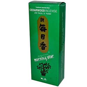 Morning Star Cedarwood Incense 200 Stick Morning Star Cedarwood Incense 200 Stick