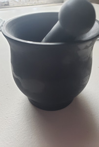 Mortar & Pestle Black Marble 4 inch Mortar & Pestle Black Marble 4 inch