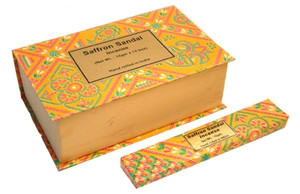 Saffron Sandal Incense 15 Grams Saffron Sandal Incense 15 Grams