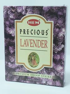 HEM Precious Lavender Dhoop Sticks-Large Box HEM Precious Lavender Dhoop Sticks-Large Box