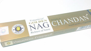 Vijayshree Golden Nag Chandan Incense 15 grams Vijayshree Golden Nag Chandan Incense 15 grams