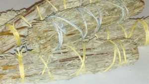 Grey Sage Smudge Wand, 4 inch Grey Sage Smudge Wand, 4 inch