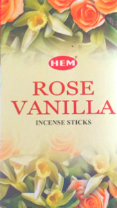 HEM Rose Vanilla Incense 20 Stick HEM Rose Vanilla Incense 20 Stick