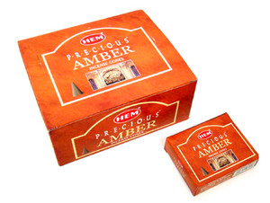 HEM Precious Amber Incense Cones HEM Precious Amber Incense Cones
