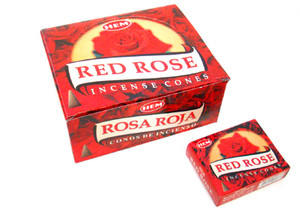 HEM Red Rose Incense Cones HEM Red Rose Incense Cones
