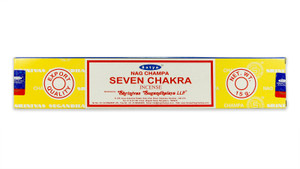 Seven Chakra Incense by Satya 15 gram  Seven Chakra Incense by Satya 15 gram