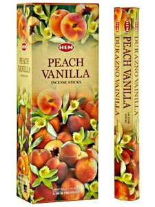 HEM Peach Vanilla Incense 20 Stick HEM Peach Vanilla Incense 20 Stick