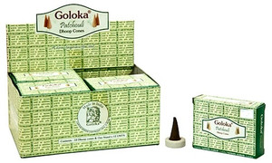 Goloka Patchouli Incense Cones Goloka Patchouli Incense Cones