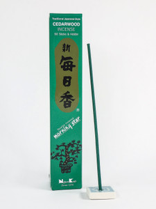 Morning Star Cedarwood Incense 50 Stick by Nippon Kodo  Morning Star Cedarwood Incense 50 Stick by Nippon Kodo