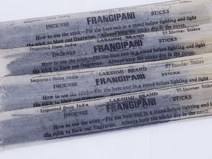 Yoga Brand Fragnipani Incense 100 sticks Yoga Brand Fragnipani Incense 100 sticks