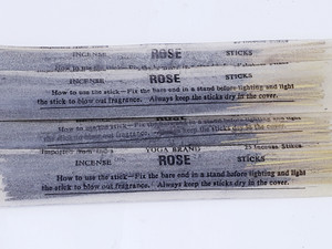 Yoga Brand Rose Incense 100 Stick pack Yoga Brand Rose Incense 100 Stick pack
