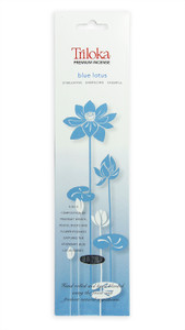 Blue Lotus Incense Triloka Premium 10 Stick Pack Blue Lotus Incense Triloka Premium 10 Stick Pack