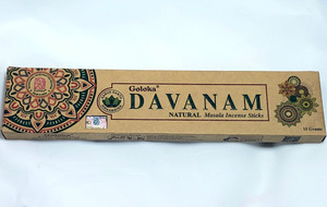 Goloka Davanam Natural Incense 15 gram Goloka Davanam Natural Incense 15 gram