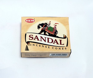 HEM Sandal Incense Cones 10 cones per pack HEM Sandal Incense Cones 10 cones per pack