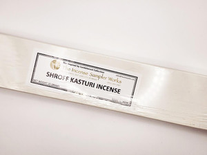 Shroff Kasturi Incense, 25 gram Shroff Kasturi Incense, 25 gram