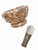 Ornate Hand-Carved Soap Stone Mortar and Pestle Set | Decorative Floral Leaf Motif | Artisanal Spice Grinder & Apothecary Bowl