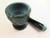 Green Marble Mortar  and Pestle
