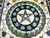Floral Pentacle Tapestry Wall Hanging