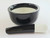 Black Round 3.5 inch  Mortar & Pestle Porcelain Black Round 3.5 inch  Mortar & Pestle Porcelain