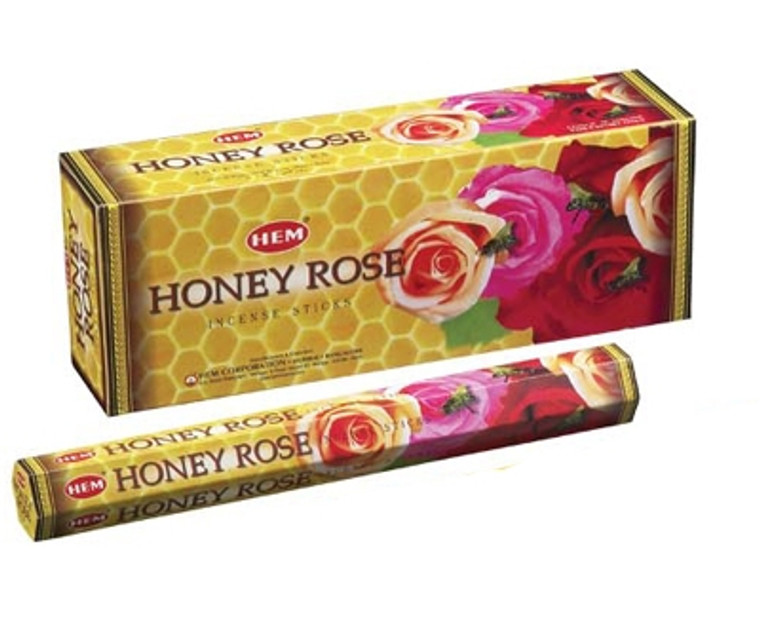 HEM Honey Rose Incense 20 Stick