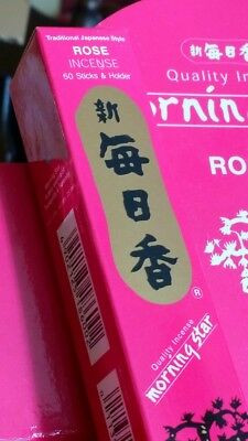 Morning Star Rose Incense 50 Stick