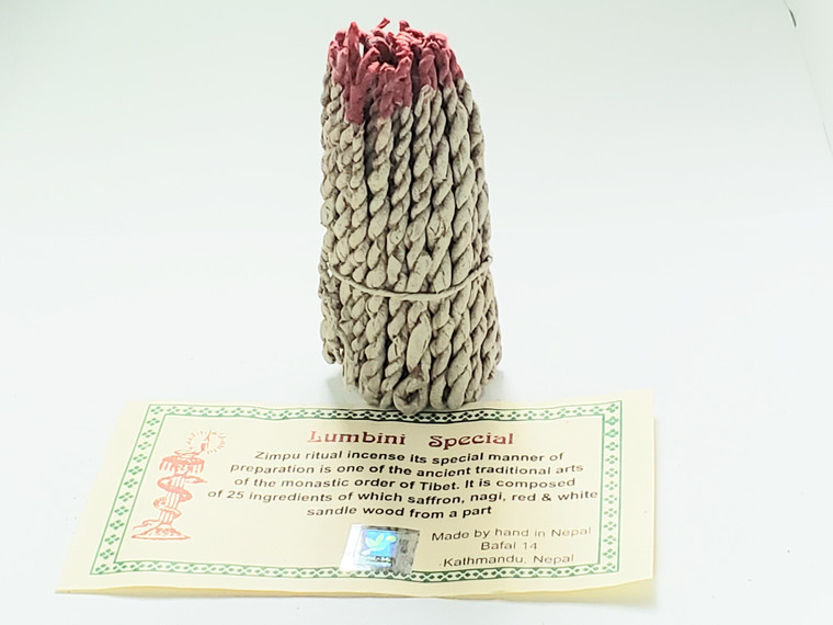 Tibetan Lumbini Special Rope Incense 45 Sticks Violet and Company Incense