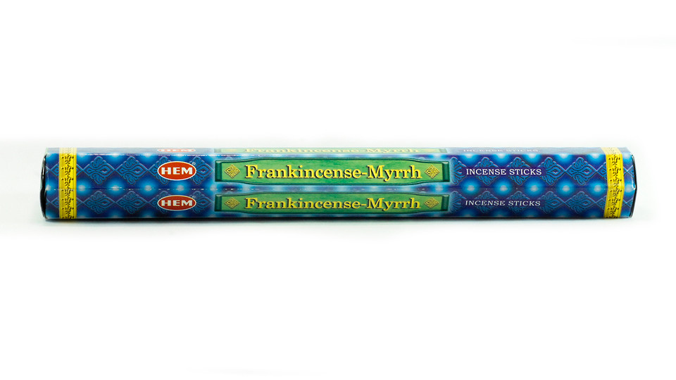 HEM Frankincense and Myrrh Incense 20 Stick Pack
