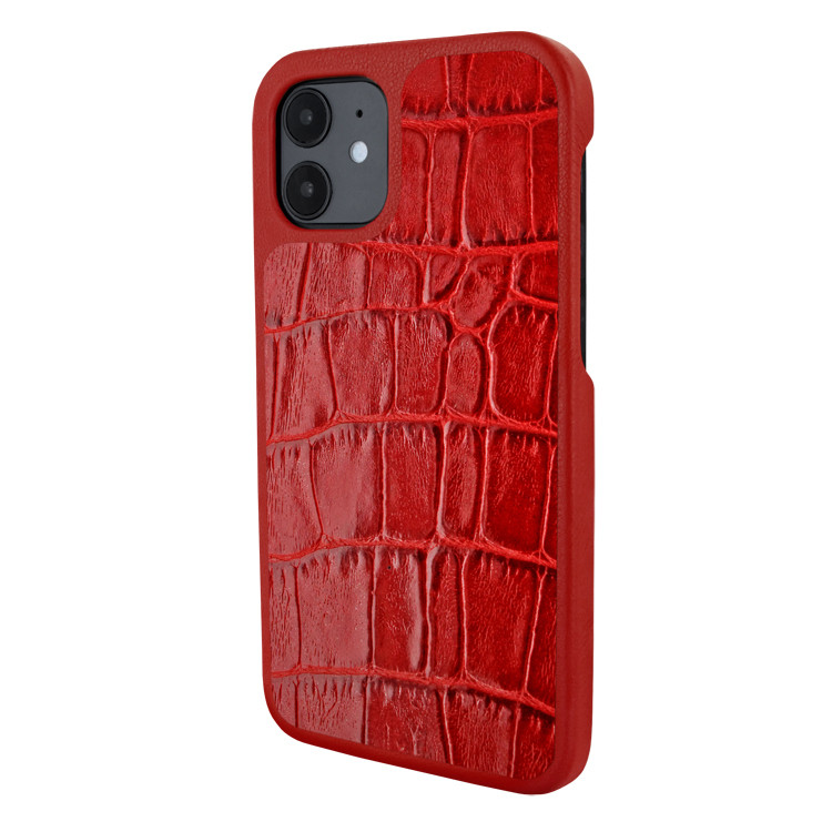 Piel Frama 861 Red Crocodile LuxInlay Leather Case for Apple