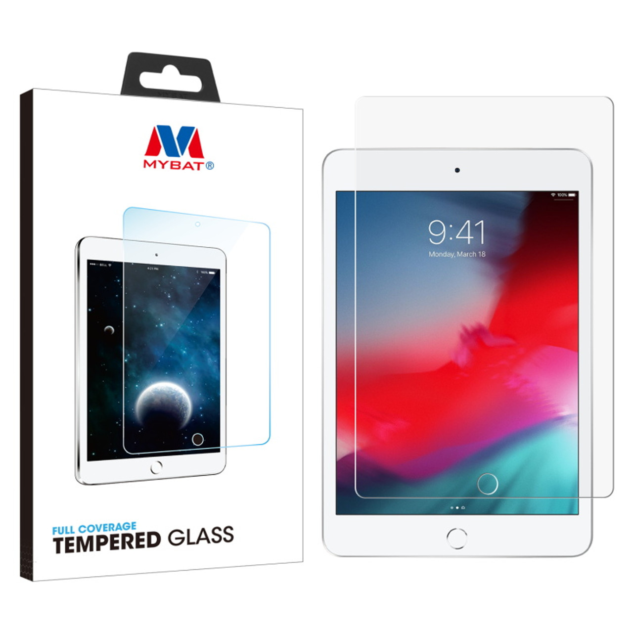 MyBat Tempered Glass Screen Protector for Apple iPad mini 4