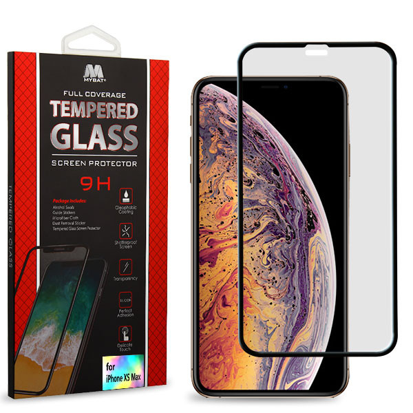 MyBat Full Coverage Tempered Glass Screen Protector for Apple