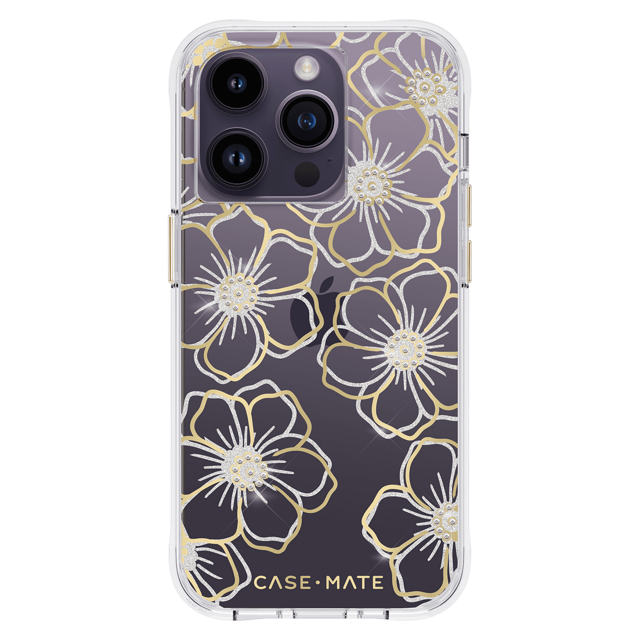 Case-mate - Floral Gems Case for Apple iPhone 14 Pro - Floral Gems Case-mate - Floral Gems Case for Apple iPhone 14 Pro - Floral Gems