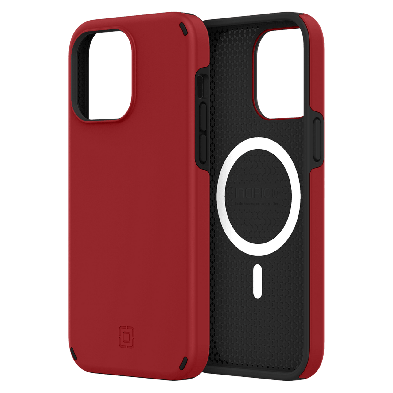 Matematik Stramme Arena Incipio - Duo Magsafe Case for Apple iPhone 14 Pro Max - Scarlet Red and  Black