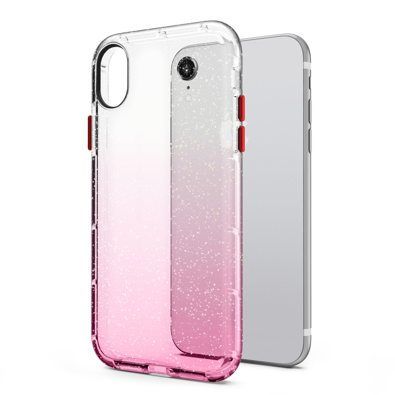 ZIZO SURGE Series for iPhone XR Case Sleek Pink Glitter Case