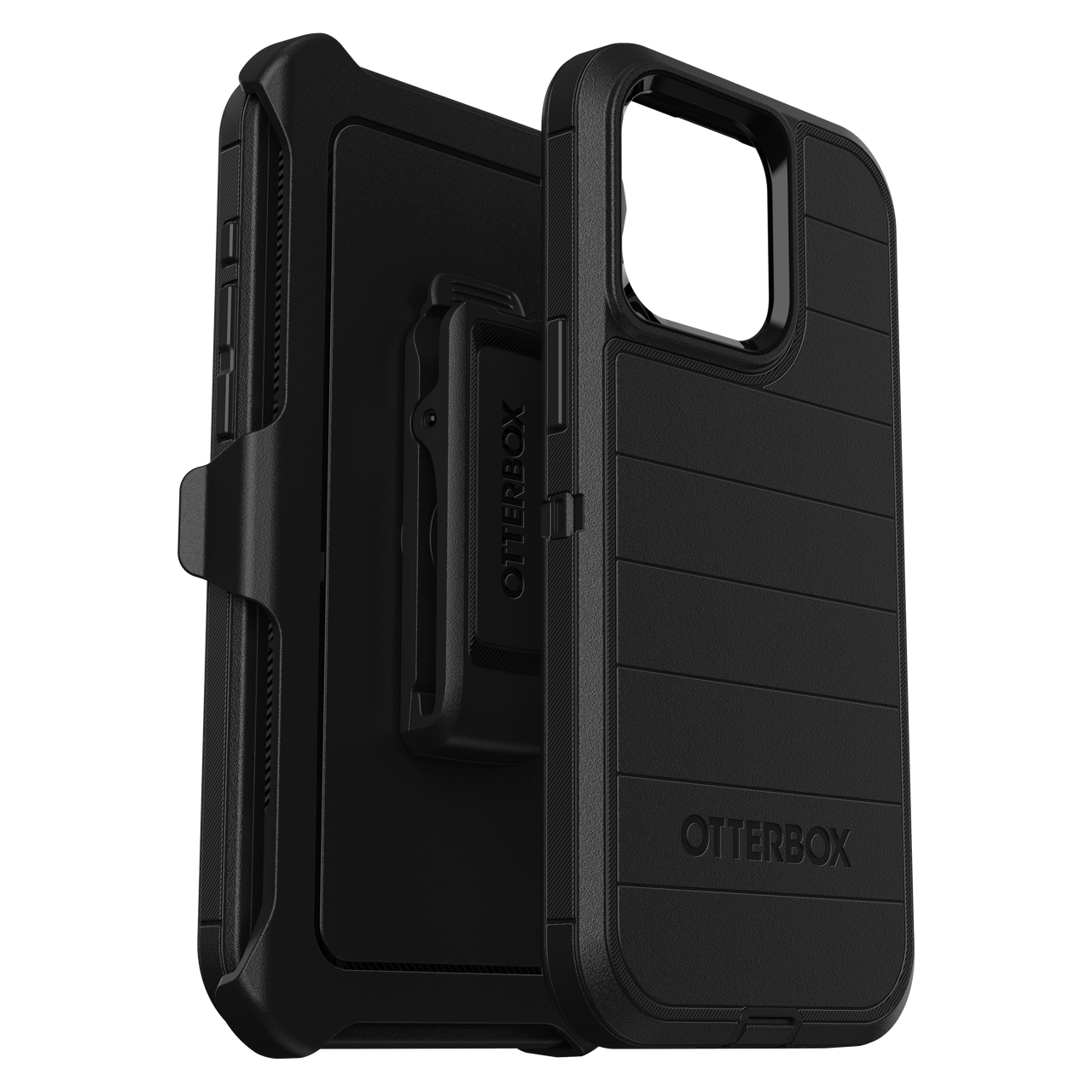 Otterbox - Defender Pro Case for Apple iPhone 15 Pro Max - Black