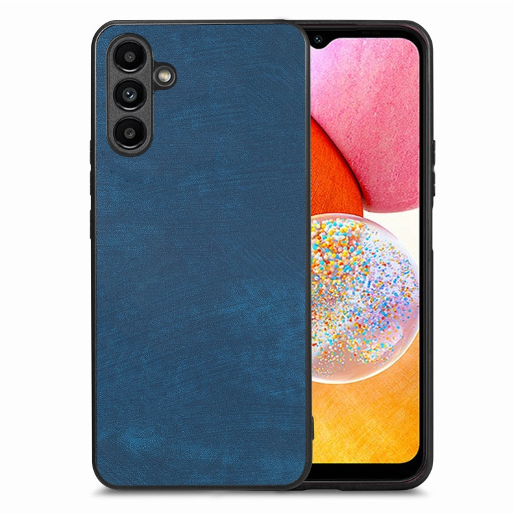 Samsung Cases - Galaxy A14 5G Cases Leather Vintage Blue