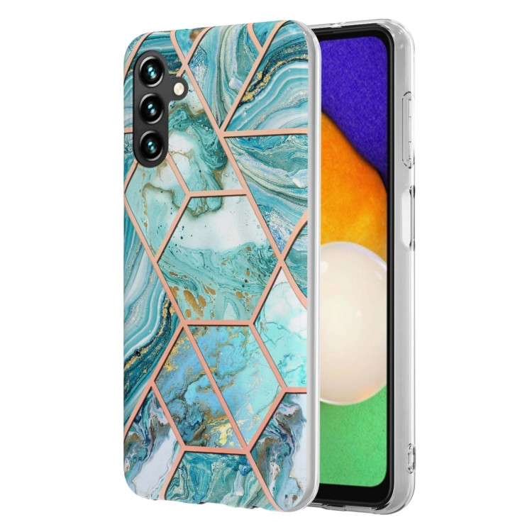 Samsung Cases - Galaxy A14 5G Cases Marble TPU Blue Marble