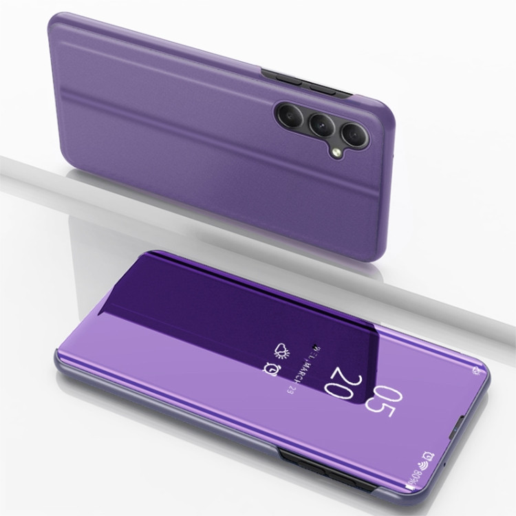 Samsung Cases - Galaxy A54 5G Cases Flip Holder Leather Blue Purple