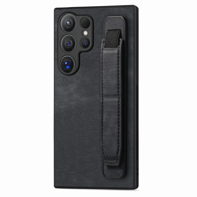 Samsung Cases - Galaxy S24 Ultra Cases Holder Leather Black