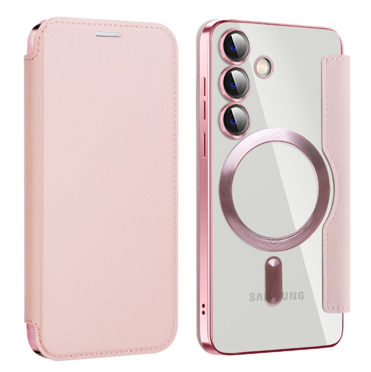 美品(仮押さえ済)Samsung Galaxy S24 256GB 本体+ケース Samsung Cases - Galaxy S24 Cases Leather Magnetic Magsafe RFID Pink