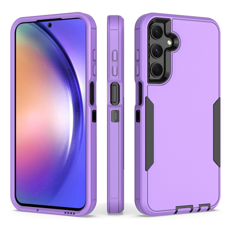 Samsung Cases - Galaxy A25 5G Cases Magnetic TPU Black Purple
