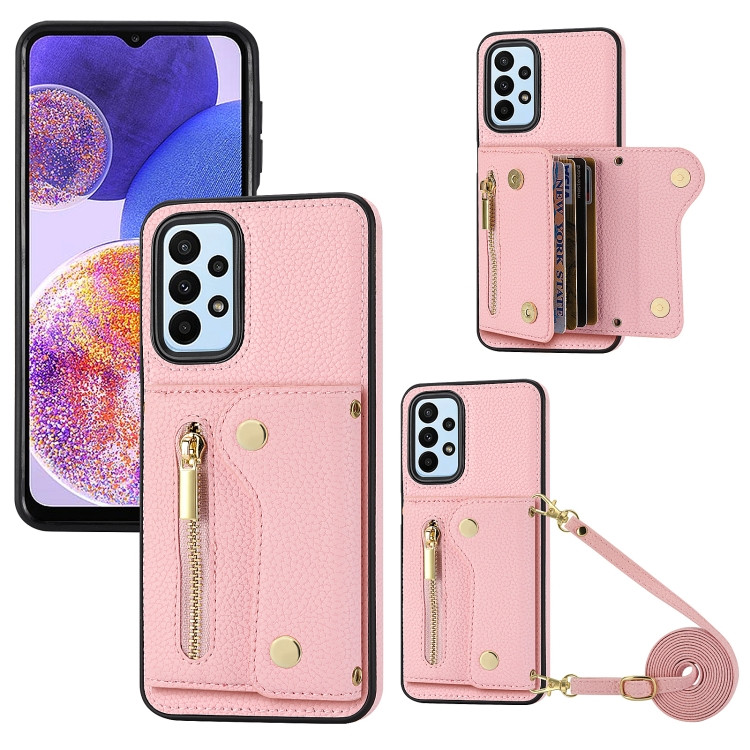 Samsung Cases - Galaxy A25 5G Cases Card Texture Pink